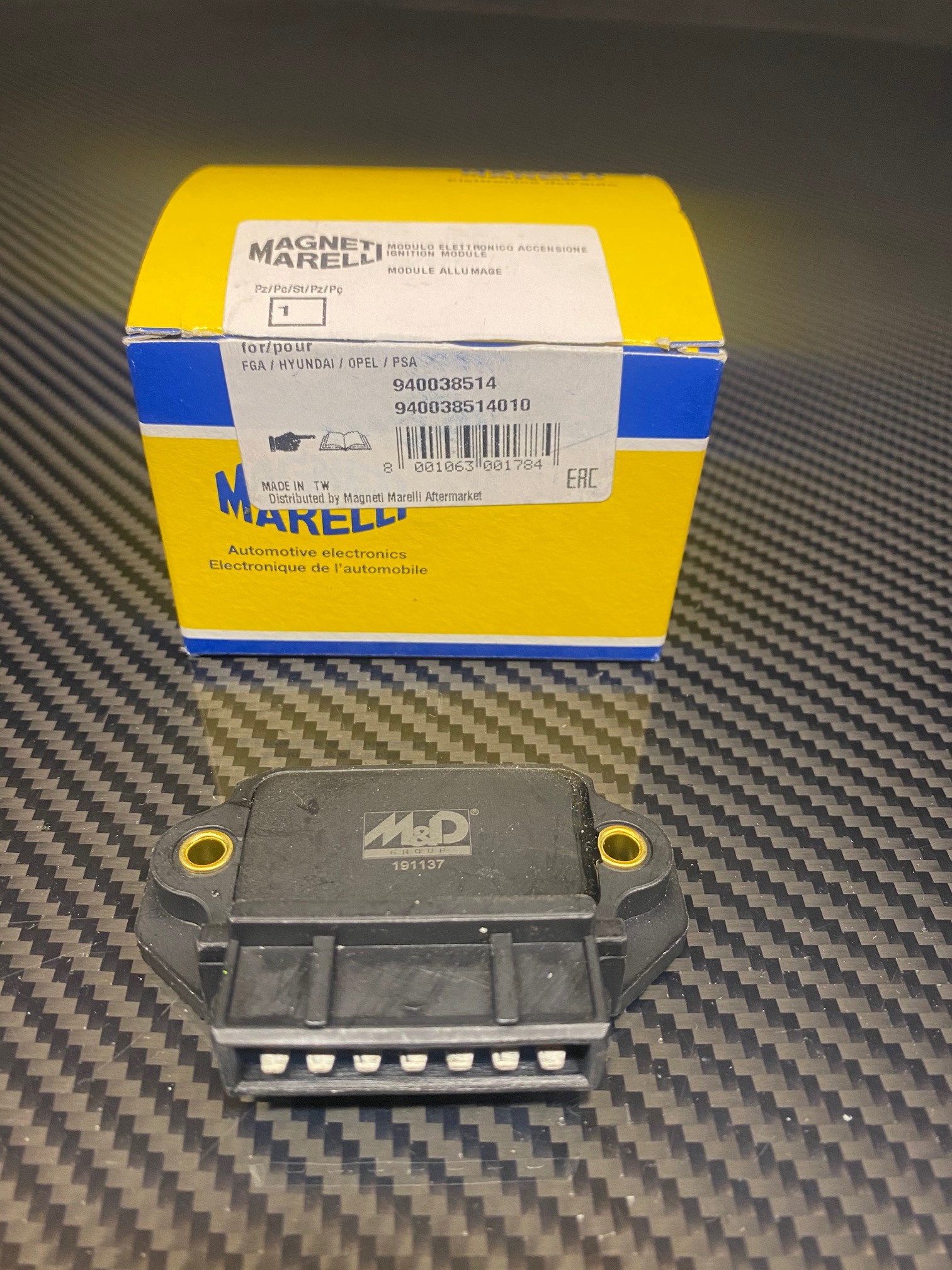 Magneti Marelli Kit De ZEF985 Câble D'allumage HT